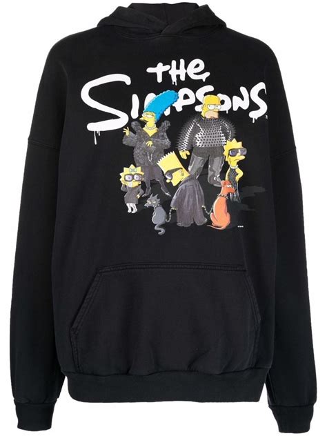 balenciaga simpsons hoodie